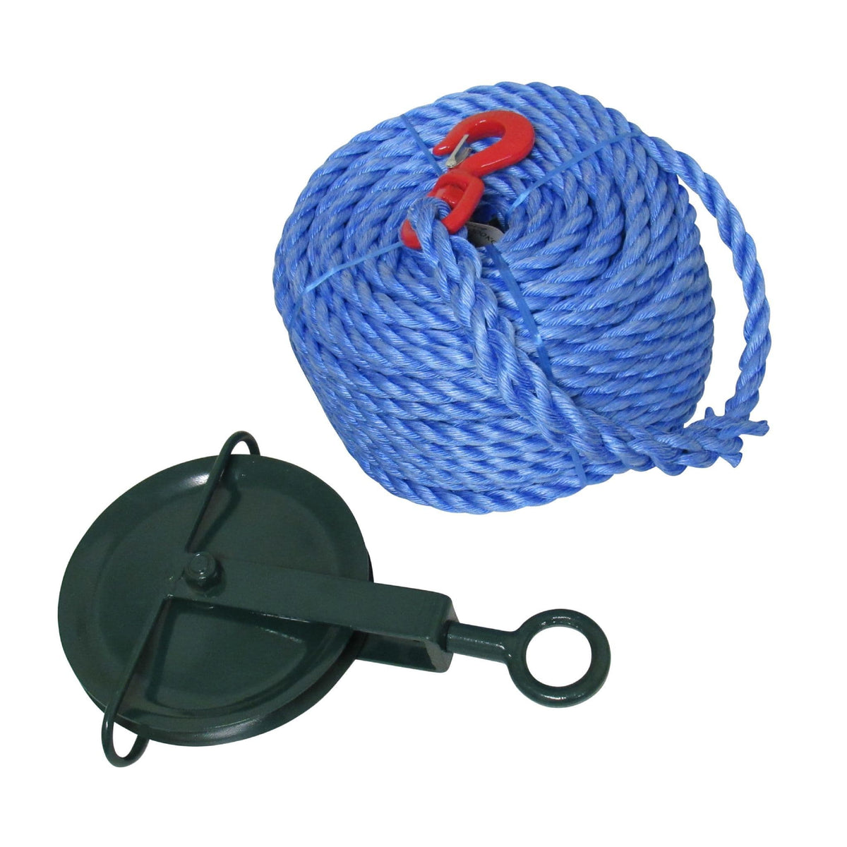 Gin Wheel Scaffold Pulley and Rope 250KG