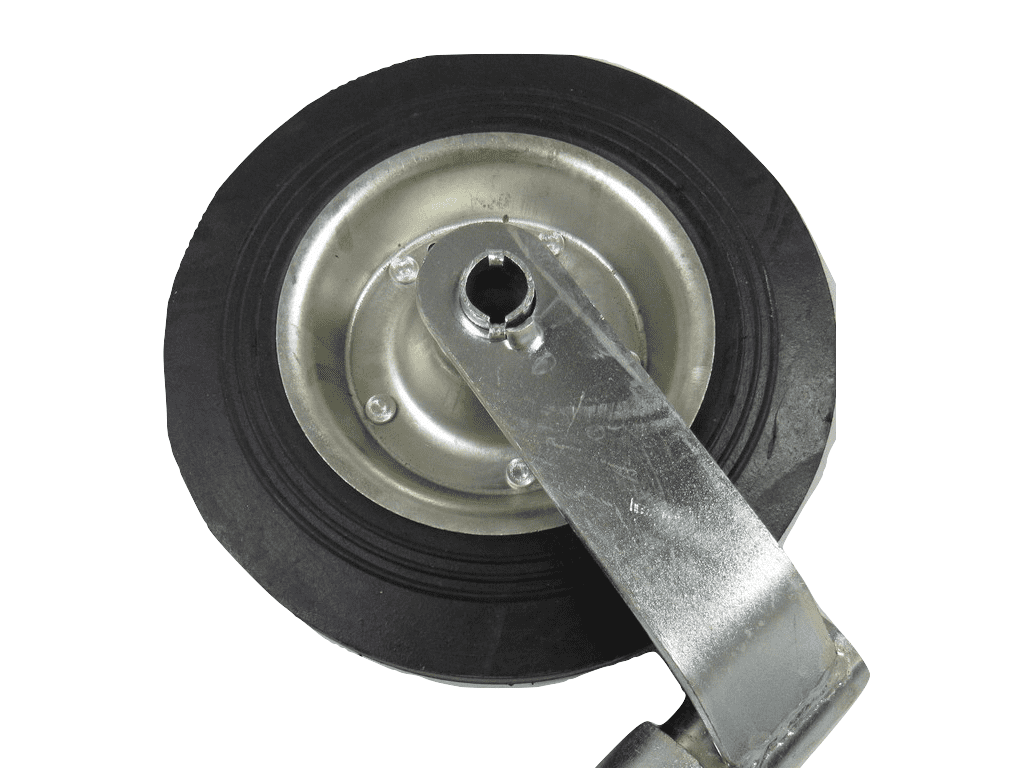 JOCKC/JOCKM - 42MM Jockey Wheel For Trailers with Metal Rim & Clamp