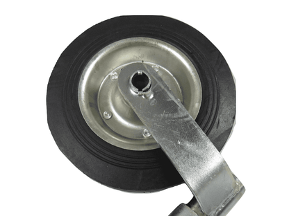 JOCKC/JOCKM - 42MM Jockey Wheel For Trailers with Metal Rim & Clamp
