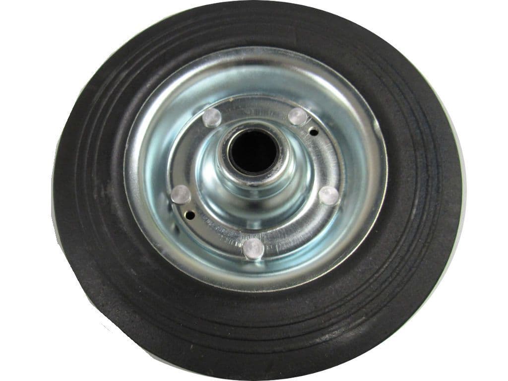 JOCKR - 200MM X 50MM SPARE RUBBER WHEEL-METAL RIM