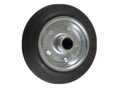 JOCKR - 200MM X 50MM SPARE RUBBER WHEEL-METAL RIM