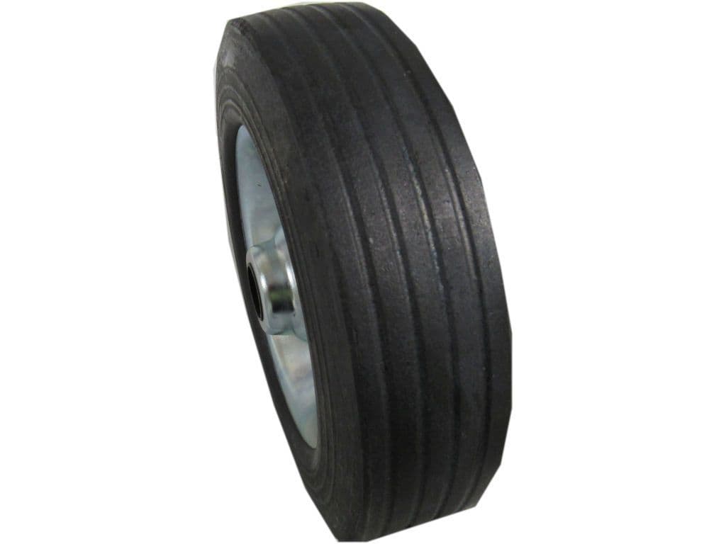 JOCKR - 200MM X 50MM SPARE RUBBER WHEEL-METAL RIM