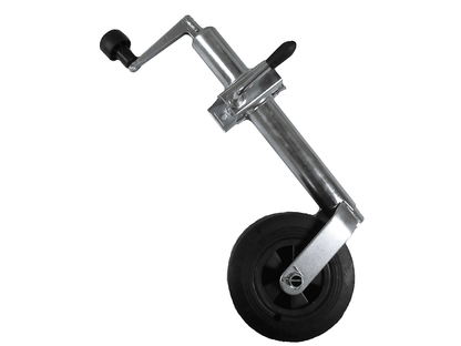 JOCKD3/JOCKN - 48MM Heavy Duty Jockey Wheel with Plastic Rim & Clamp