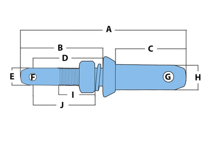 AGS206 - Link Pin Lower Cat 1-2