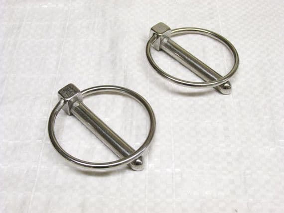 SSLP06 - Lynch Pin Stainless Steel 6MM x2 (