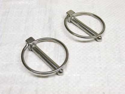 SSLP06 - Lynch Pin Stainless Steel 6MM x2 (