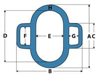 FR28B7L - Master Link With Handles 6T - My Store