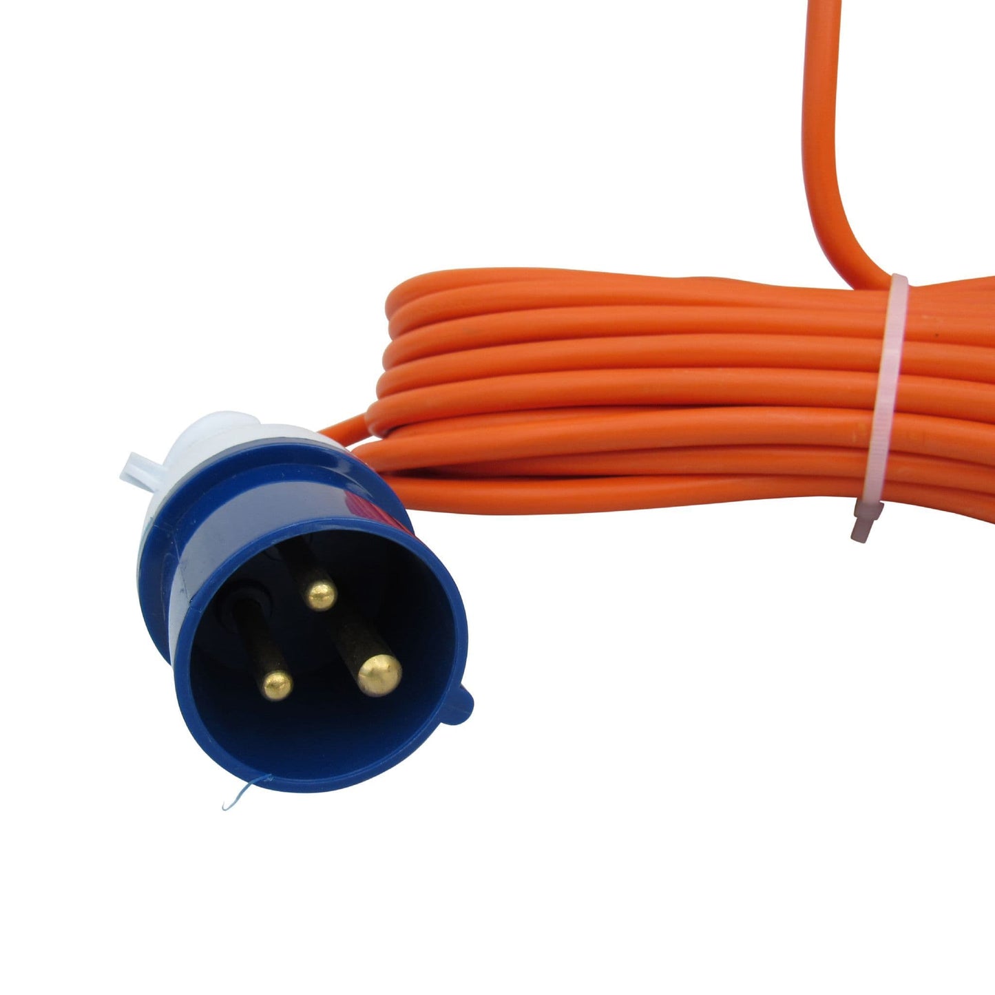 ZZNZUMMU15 - Mobile Mains Hook Up 15M Cable With 3 Plug Sockets 2 USB Ports (Caravan Camping)