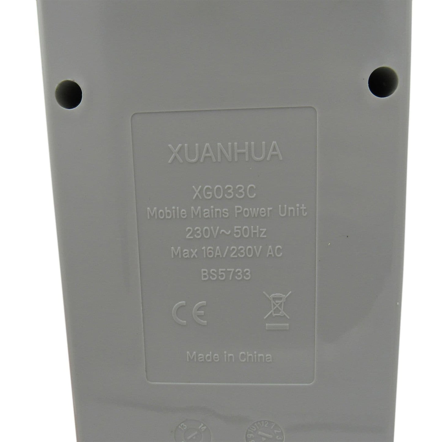 ZZNXMMU - Mobile Mains Hook Up Cable 20 Metre (Electric Caravan Camping 3 UK Plug Sockets)