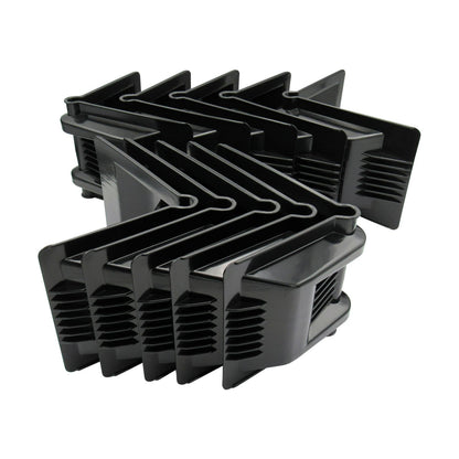 Plastic Corner Protectors Heavy Duty 50MM x10 (Strap Webbing Ratchet Secure Pallet Edge)