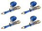 RLE505T10/4 - Ratchet Straps 50MM 5T 10M X4