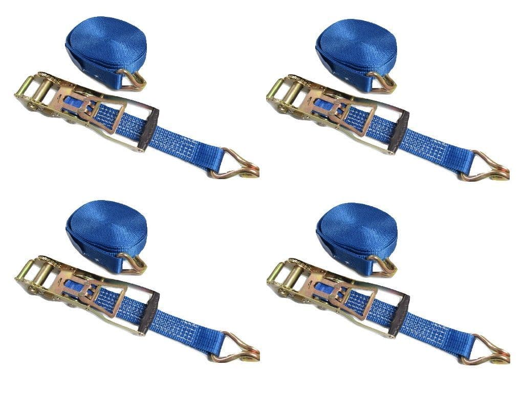 RLE505T6/4 - Ergo Ratchet Tie Down Straps 50MM 5T 6M X4