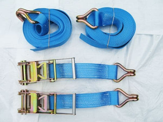RL7510T15/2 - Ratchet Straps 75MM 10T 15M X2