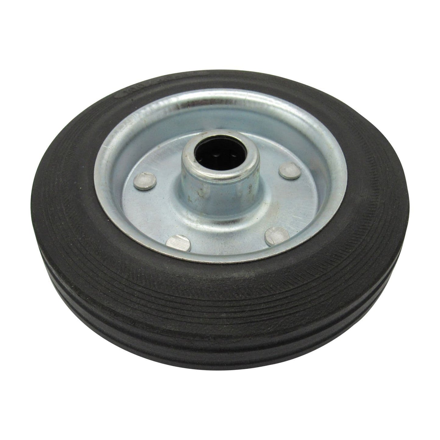JOCKQ - 160MM X 40MM SPARE RUBBER WHEEL-METAL RIM