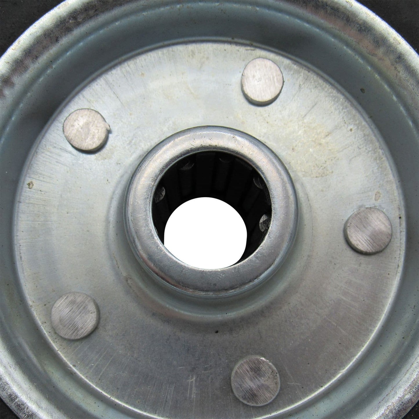 JOCKQ - 160MM X 40MM SPARE RUBBER WHEEL-METAL RIM