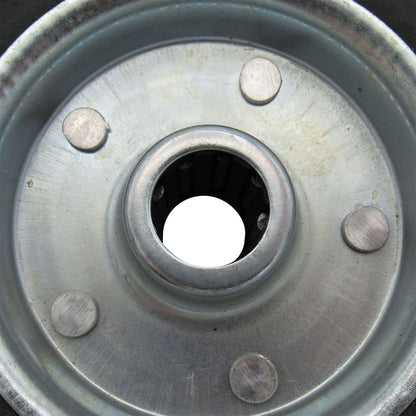 JOCKQ - 160MM X 40MM SPARE RUBBER WHEEL-METAL RIM