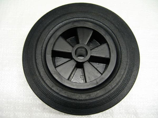 JOCKU - 200MM X 50MM SPARE RUBBER WHEEL-PLASTIC RIM