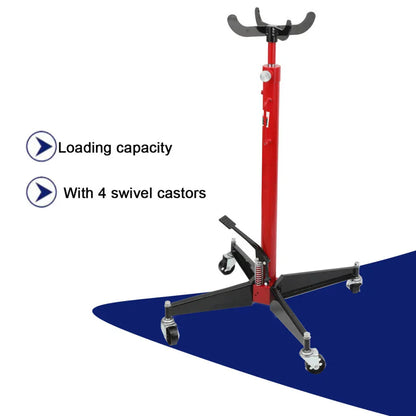 0.5 Ton Hydraulic Transmission Jack Auto Lift Hoist Gearbox garage
