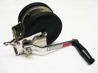 SSHW16 - Stainless Steel Hand Winch with Cover 1600LB