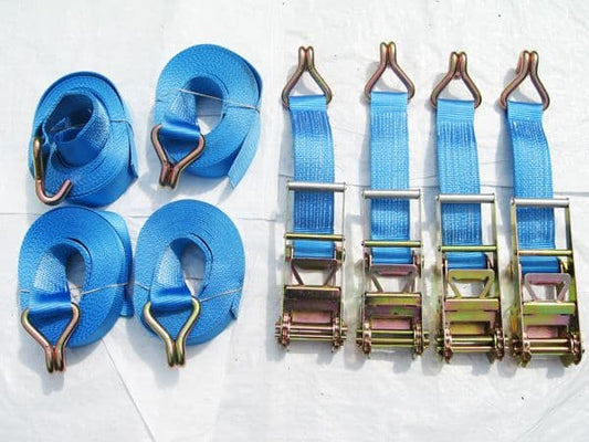 RL7510T15/4 - Ratchet Straps 75MM 10T 15M X4