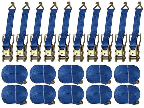 RL505T25/10 - Tie Down Ratchet Straps 5T 50MM 25M X10