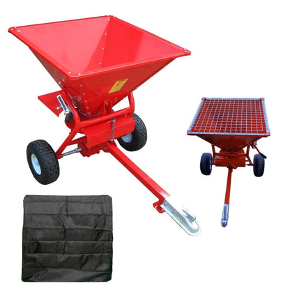 ZZQJITHS001 - Tow Behind Fertiliser Seed Spreader 350lb 190L