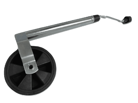 JOCKE1 - 48MM JOCKEY WHEEL NOSE WEIGHT GAUGE, 220x70MM RUBBER WHEEL-METAL RIM