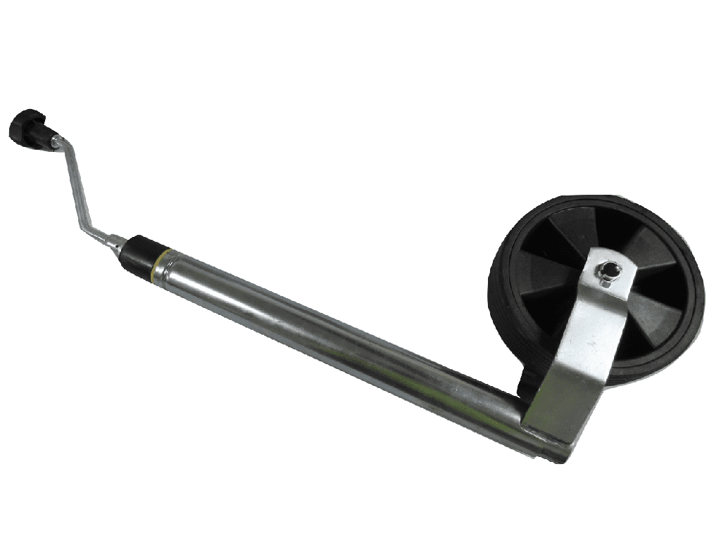 JOCKE1 - 48MM JOCKEY WHEEL NOSE WEIGHT GAUGE, 220x70MM RUBBER WHEEL-METAL RIM