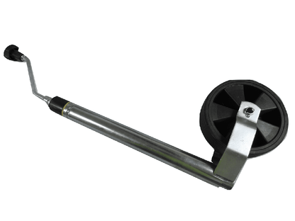 JOCKE1 - 48MM JOCKEY WHEEL NOSE WEIGHT GAUGE, 220x70MM RUBBER WHEEL-METAL RIM