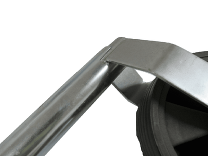 JOCKE1 - 48MM JOCKEY WHEEL NOSE WEIGHT GAUGE, 220x70MM RUBBER WHEEL-METAL RIM