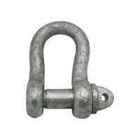 BSSBG0.2 - X2 0.2 Ton Galvanised Screw Pin Small Bow Shackles - My Store