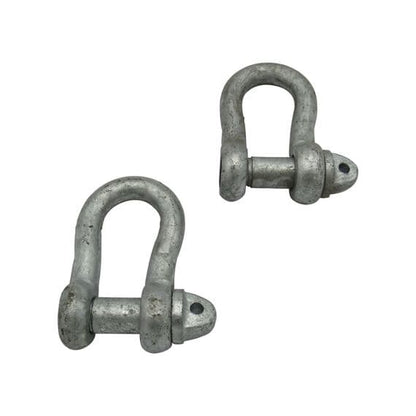 BSSBG0.2 - X2 0.2 Ton Galvanised Screw Pin Small Bow Shackles - My Store